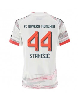 Billige Bayern Munich Josip Stanisic #44 Bortedrakt Dame 2025-26 Kortermet